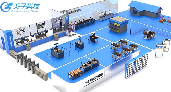 戈子科技智慧食堂模式下的食堂自助設備有哪些？